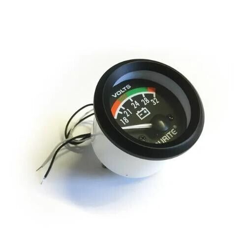 Durite Volt Meter 24V Battery Condition Illuminated 52mm Gauge - 0-523-72