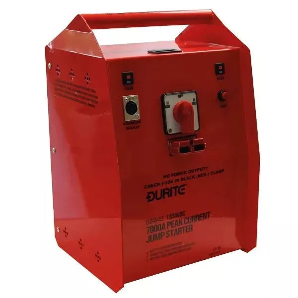 Durite 0-649-43, Heavy Duty AGM Batteries Powered Booster Pack - 12/24V, 7000A